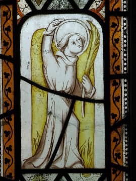 Bradford Peverell Church stained glass