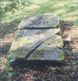 Bindon Abbey, grave of Abbot de Maners