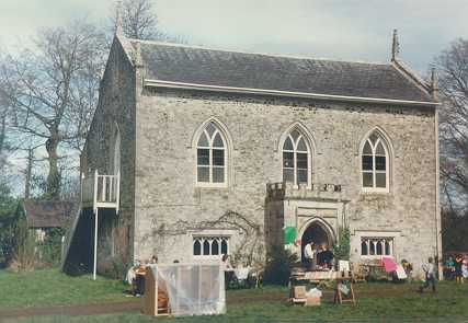 Bindon Abbey, house